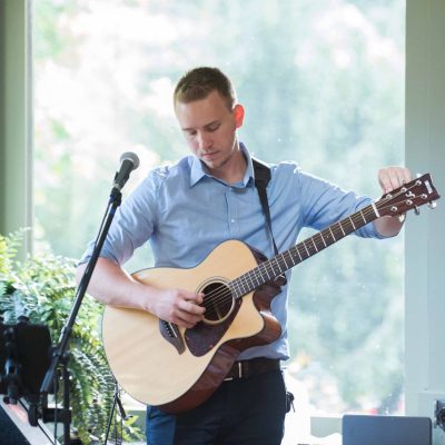 Man playing guitar
