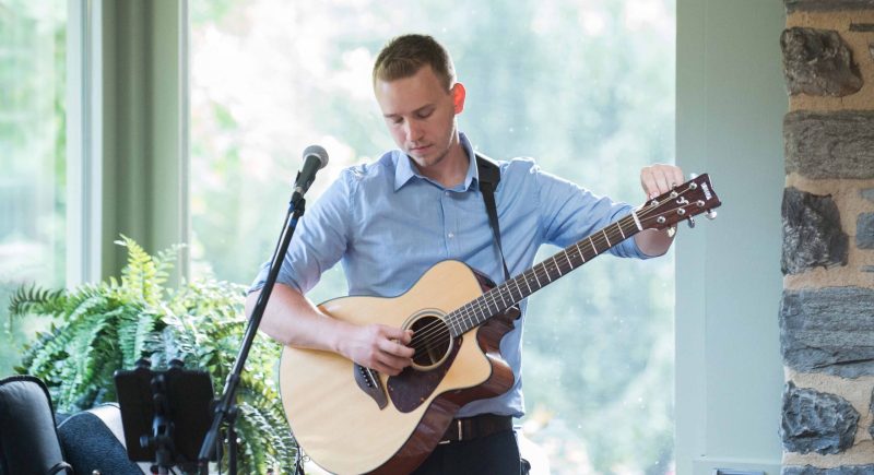 Man playing guitar