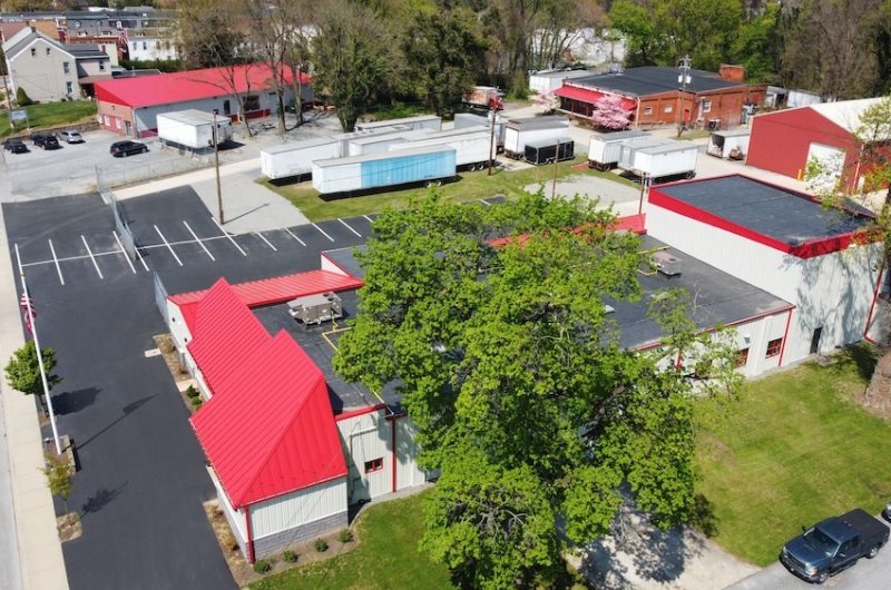 Kleen-Rite drone shot